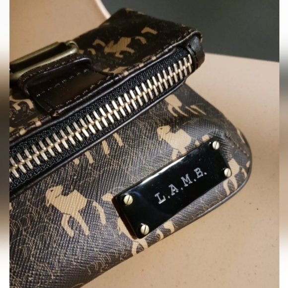 L.A.M.B. Gven Stefanie Black Designer Clutch - Picture 6 of 15